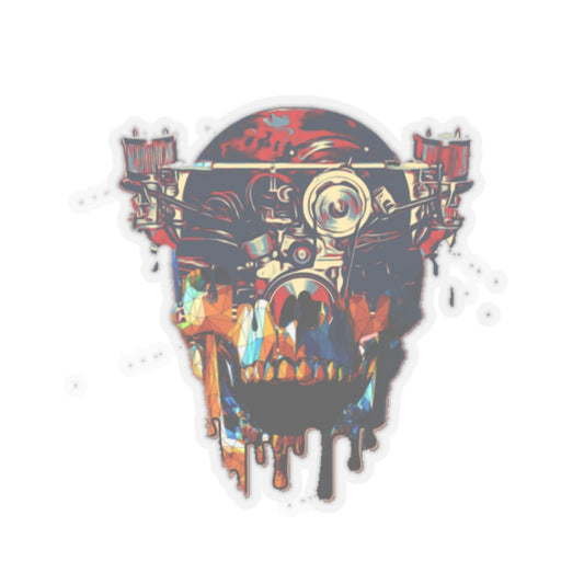 Engine Skull Sticker