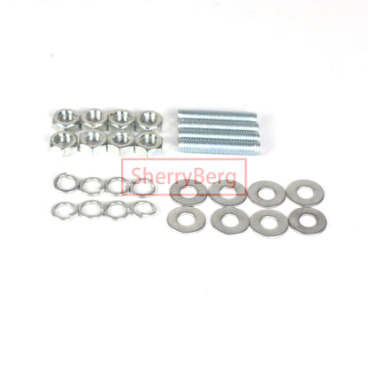 SherryBerg Intake MANIFOLD KIT Set with Gasket for WEBER/ DELLORTO IDF 40/44