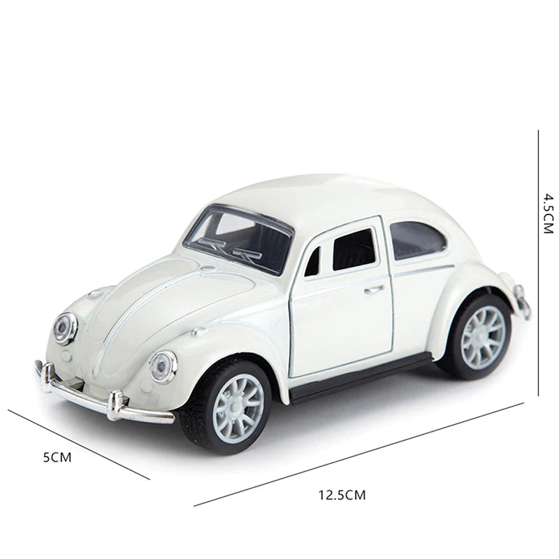 1:32 VW Beetle Classic Car Simulation Diecast Metal Classic