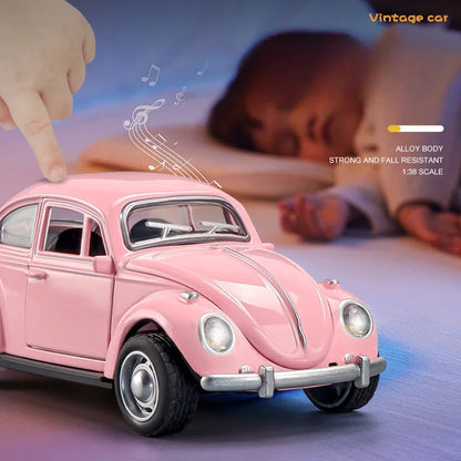 1:36 Scale VW Beetle Vintage Car Model Diecast