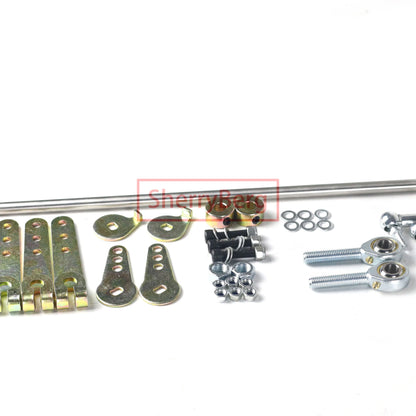 SherryBerg Linkage Kit for Weber EMPI Solex Dellorto Dual Carb Universal 4 Cylinder Carburettor Carb Throttle bodies