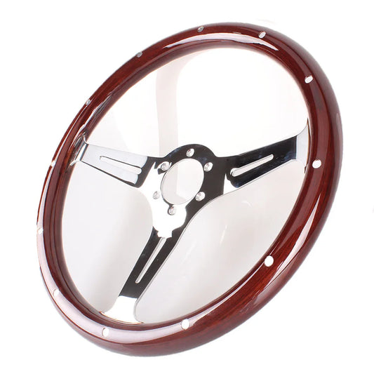 Universal Classic Wood Car Steering Wheel