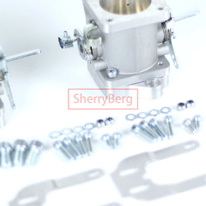 SherryBerg 42mm Aluminium Fuel InjectionThrottle Body for Weber RIGHT+LEFT SET