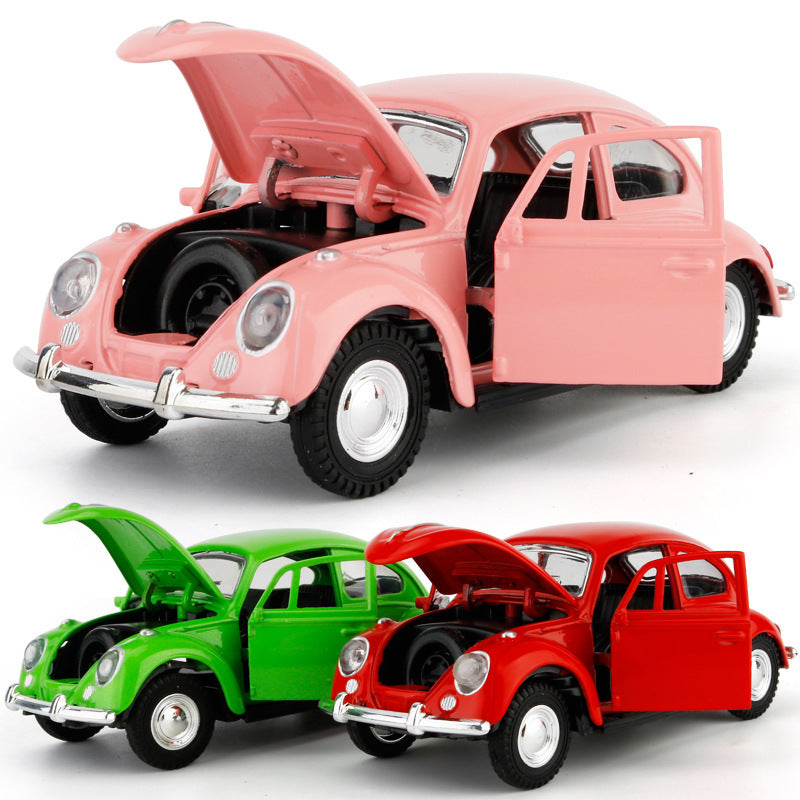 Emulational Car Model Toy Beetle Decoration Supplies